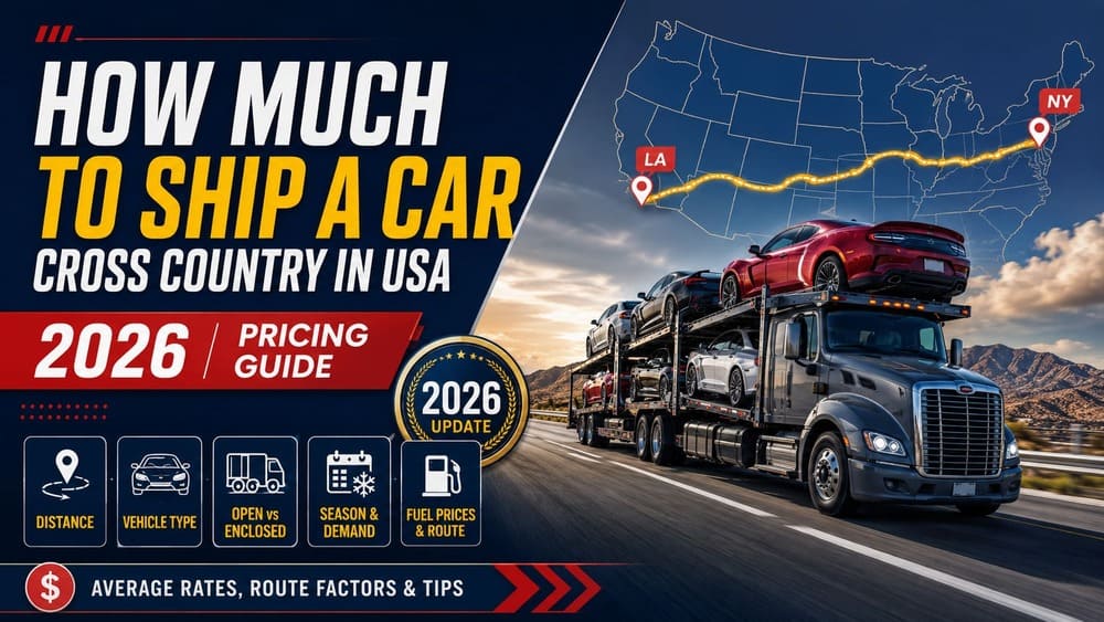 How Much to Ship a Car Cross Country in USA 2026