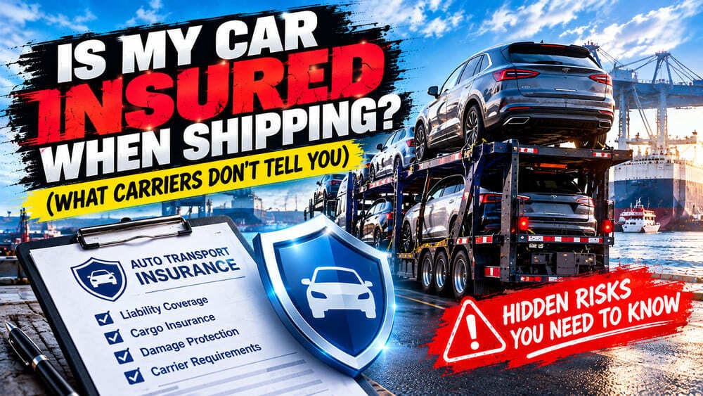 Car Shipping Insurance- What It Covers and Do You Need It_