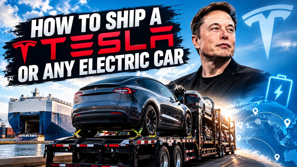 How to Ship a Tesla or Any Electric Car